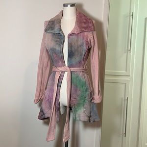 Custom Dyed Pink Jacket/Cardigan